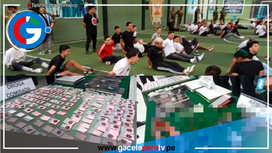 Intervención en "Paradise": 91 personas detenidas, armas y droga incautadas en San Juan de Lurigancho