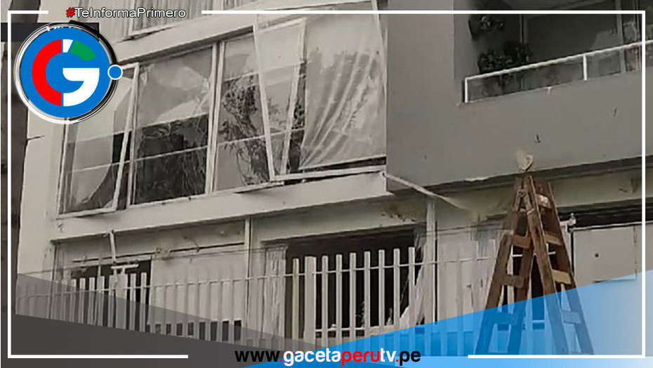 Emergencia en San Isidro: Explosión en edificio deja dos heridos y severos daños