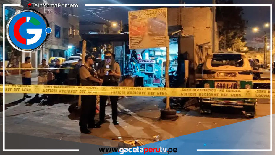 Presuntos sicarios ejecutan a mototaxista extranjero en violento episodio en San Juan de Miraflores.