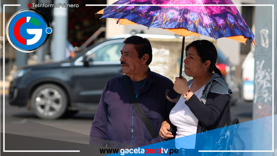 ¿En qué distritos de Lima se sintió más fuerte la temperatura? 