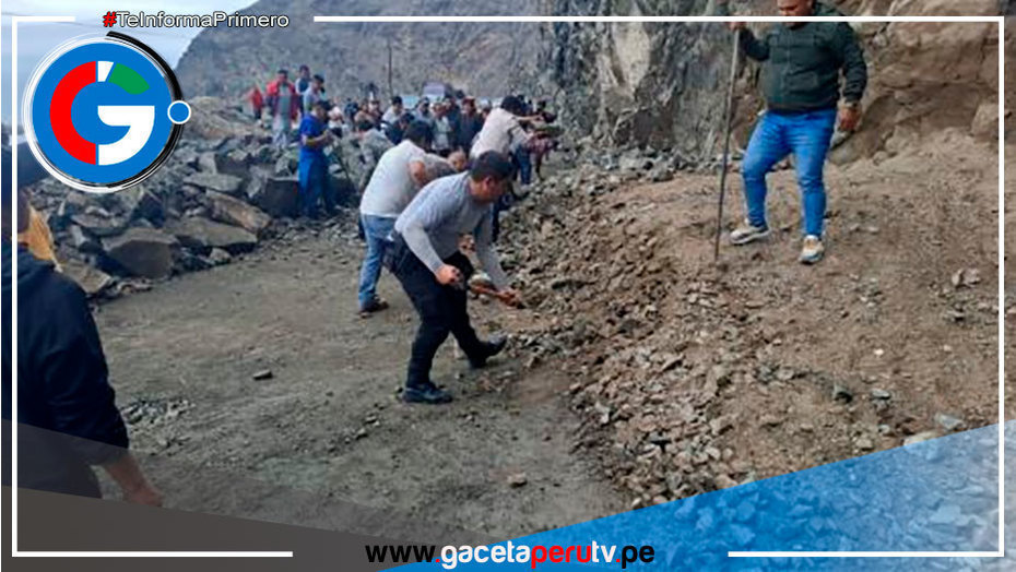 Arequipa en alerta por nueva caída de rocas 
