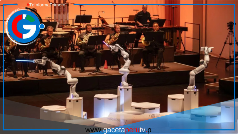 Un robot asume el rol de director de orquesta en un concierto histórico en Berlín
