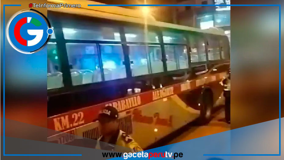 Atacan bus de Urano Tours con cuatro disparos en Comas