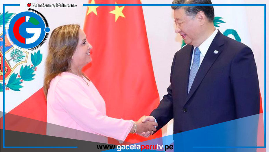 Boluarte y Xi Jinping inaugurarán megapuerto virtualmente desde Palacio