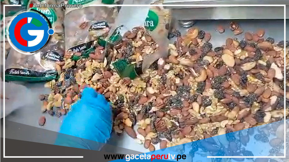 Incautan cocaína en Los Olivos en el interior de un envío postal 