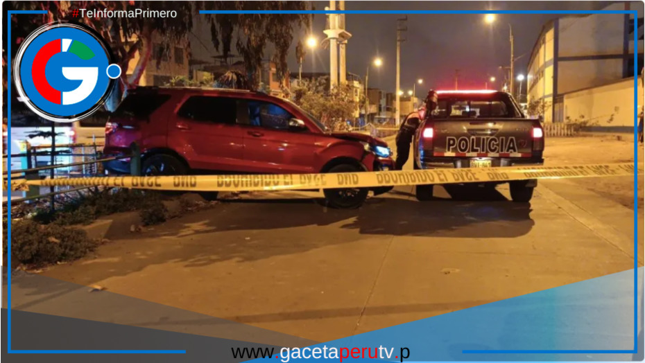 Hombre es atacado a balazos dentro de su camioneta en Villa El Salvador