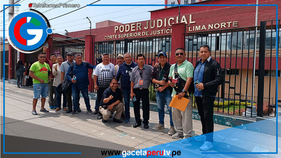 Gremios de prensa Lima Norte exigen justicia por asesinato de David Reátegui