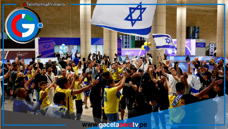 Hinchas del Maccabi Tel Aviv evacuados a Israel tras disturbios