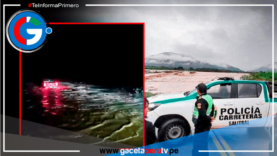 Pasajeros atrapados en camioneta son rescatados del Río Serrán