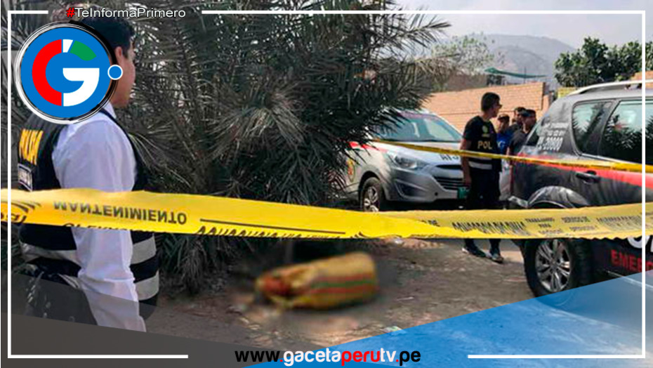 SJL: Vecinos encuentran cadáver dentro de una bolsa con amenaza desconcertante