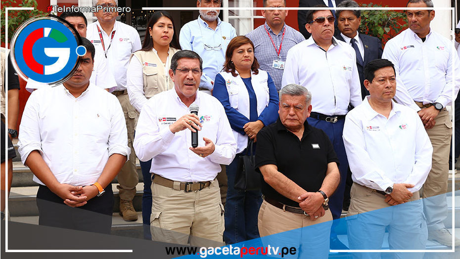 Ministro de Defensa, Jorge Chávez, anuncia medidas inéditas con Fuerzas Armadas en el control de la situación