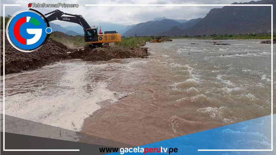 Iniciaron limpieza y descolmatación en sector Huaca Blanca de Chongoyape 