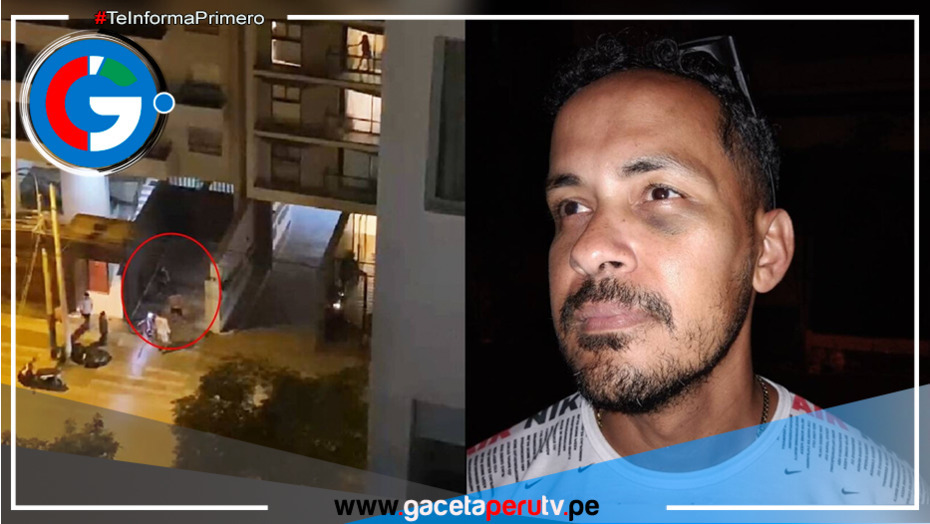 Surquillo: Repartidor de comida denuncia brutal agresión por parte de un vecino 