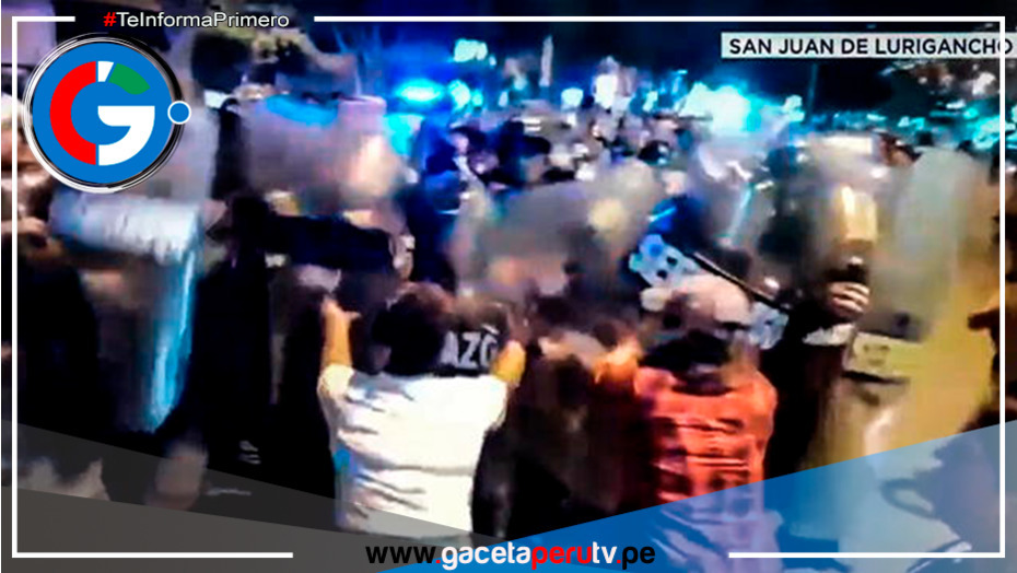 SJL: caos y tensión tras enfrentamientos entre ambulantes, serenos y policías al intentar retomar la av. Los Jardines