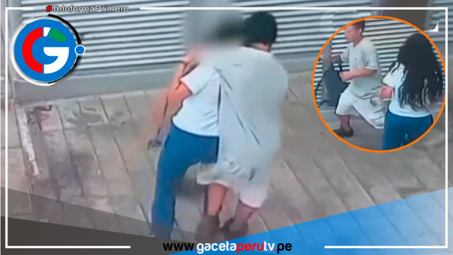 Pueblo Libre:  Delincuente cogoteó a una escolar para robarle su mochila 