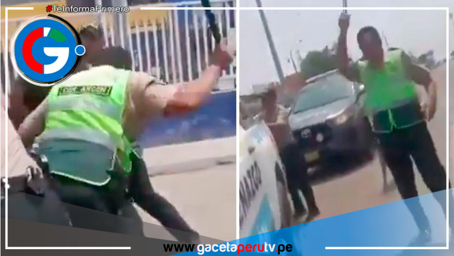 ¡Abuso policial en Ancón! Agente golpea brutalmente a un ciudadano extranjero y amenaza a testigo