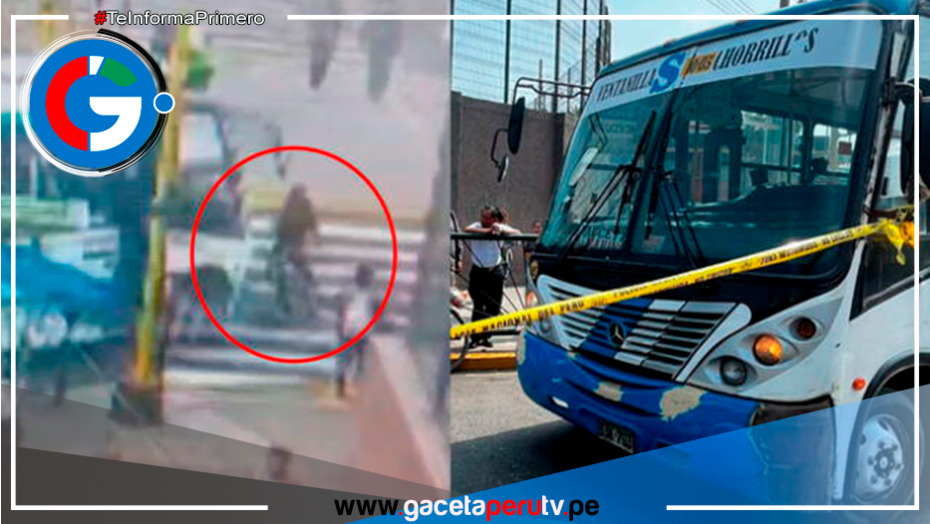 Ciclista muere atropellado por bus en Miraflores