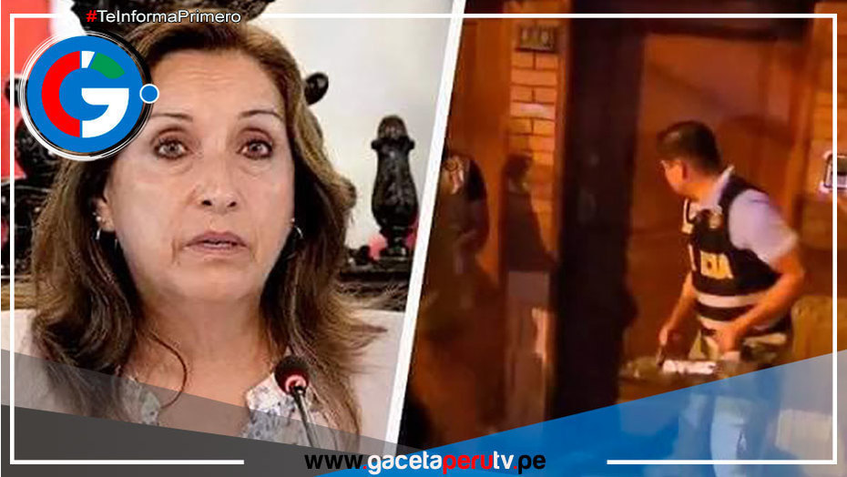 Ministerio Público realiza registro e incautación en domicilio de presidenta Boluarte