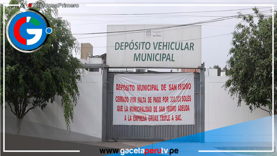 San Isidro: Empresa de grúas revela presuntos actos de corrupción en la Municipalidad 