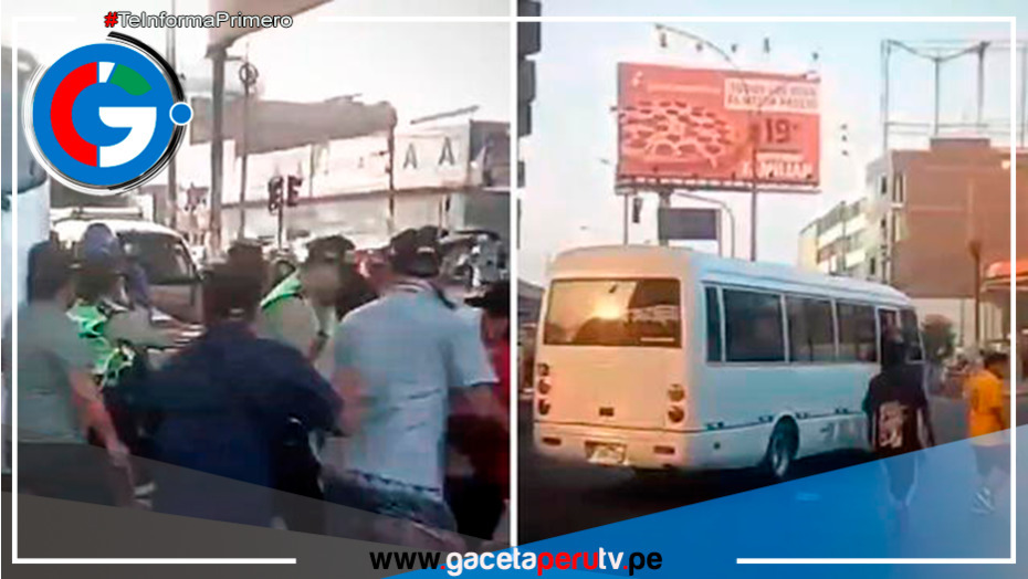 Conflicto en San Juan de Lurigancho: Transportistas agreden a personal de la ATU