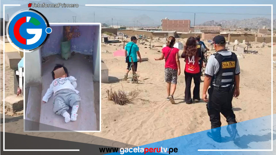 La Libertad: Abandonan a bebé en nicho de cementerio 