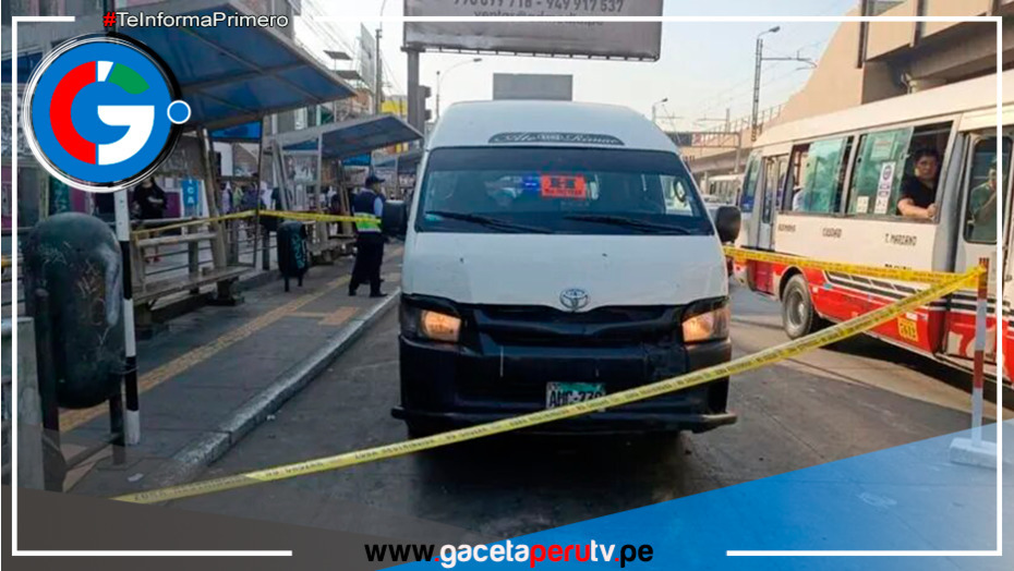SJM: Conductor de Combi 'Pirata' es atacado a balazos 