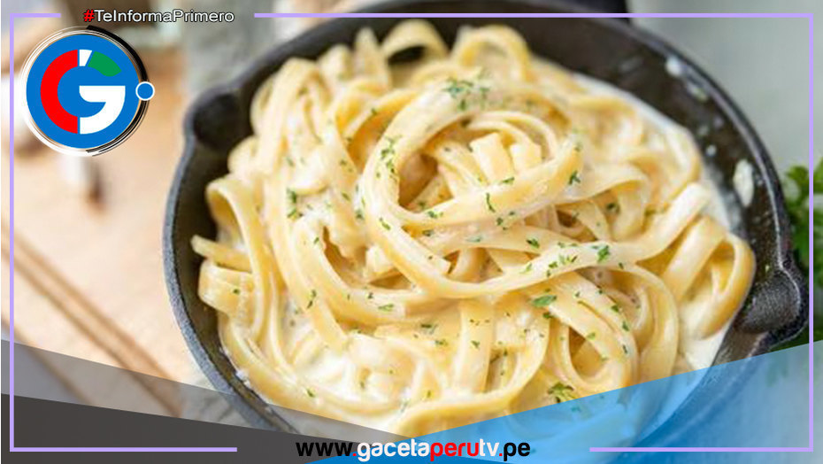 Pasta a los tres quesos, un delicioso platillo para comerlo en familia