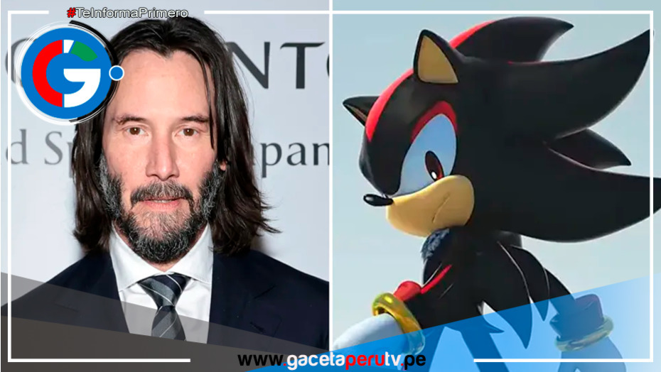 Keanu Reeves dará voz a Shadow en 'Sonic the Hedgehog 3'