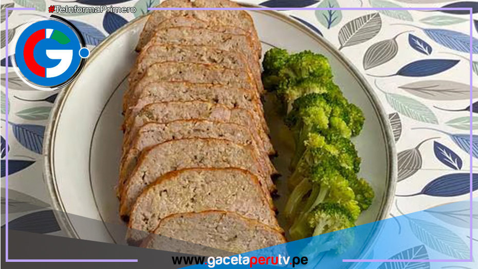 Aprende a preparar este delicioso asado de carne molida 