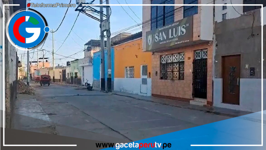 La Libertad: Colegio es víctima de ataque con dinamita por extorsionadores
