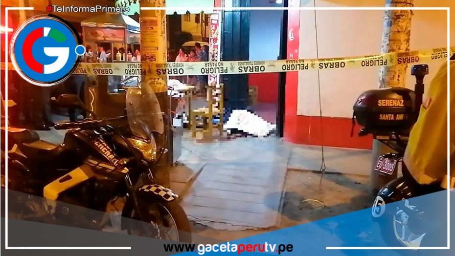 Ataque armado en restaurante de Santa Anita deja un muerto y dos heridos