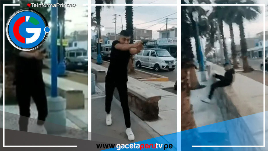 Policías vestidos de Civil realizaron disparos al aire en Cerro Azul