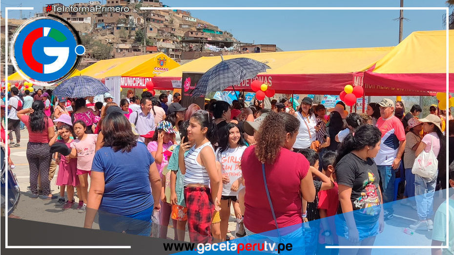 Cerca de mil vecinos reciben servicios integrales gratuitos en actividad liderada por el alcalde del distrito de Comas