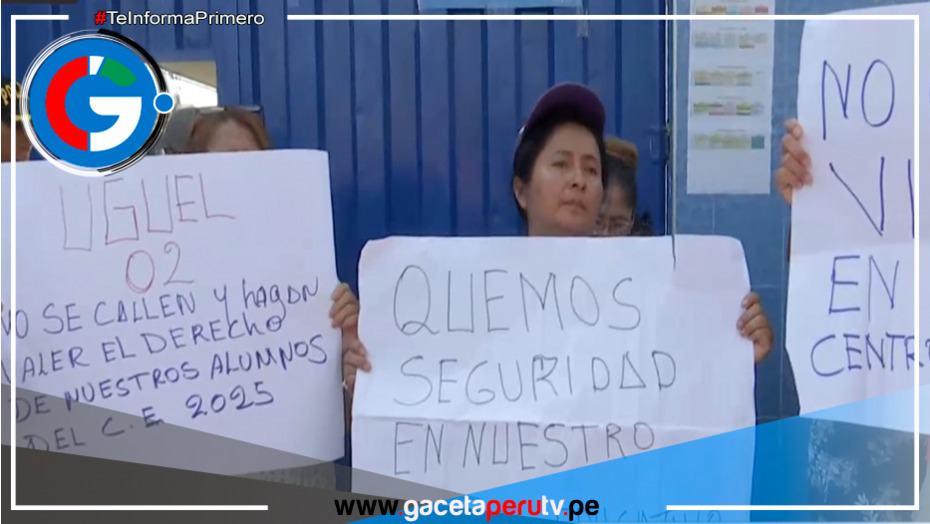 Los Olivos: Denuncian a profesor por presuntos tocamientos indebidos a menores 