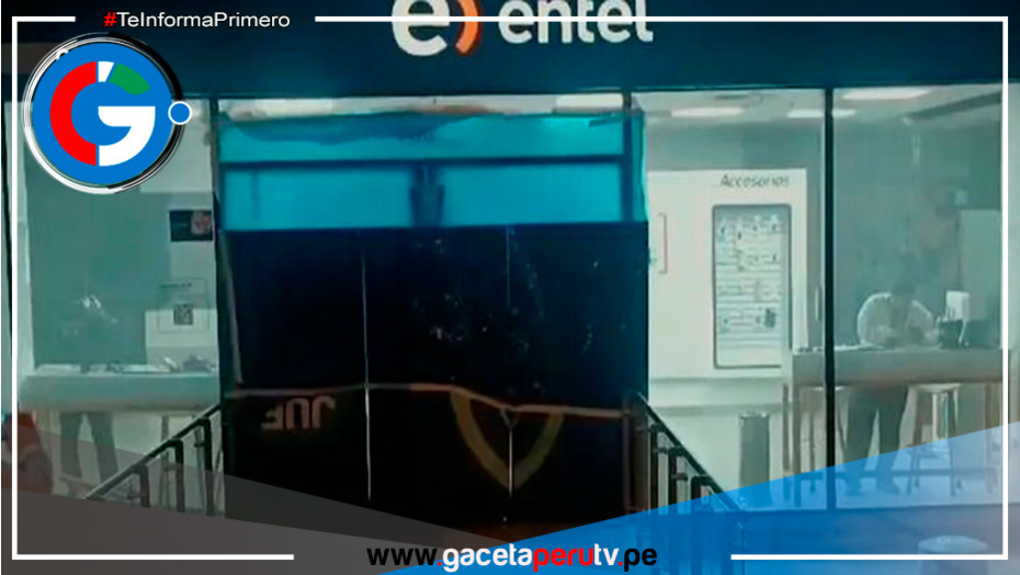 San Isidro: Delincuentes intentaron robar tienda de celulares a combazos