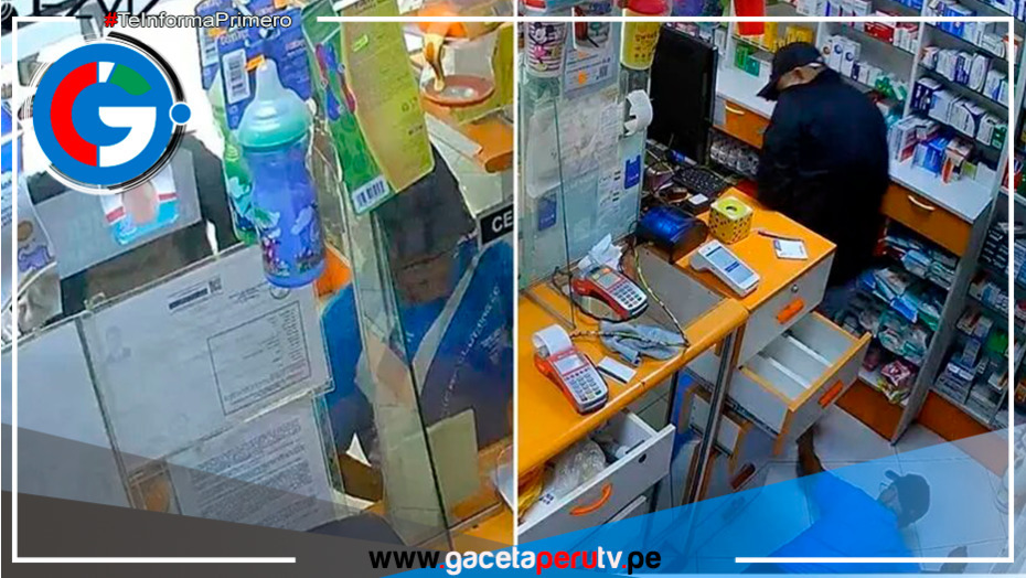 Anciano es retenido durante asalto a una botica en Los Olivos 