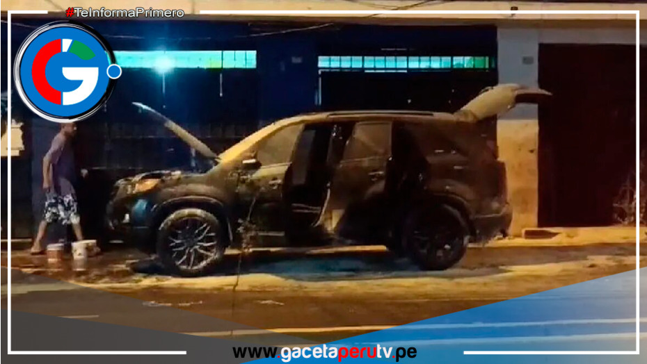La Victoria: camioneta se incendió frente a un grifo y alarmó a los vecinos