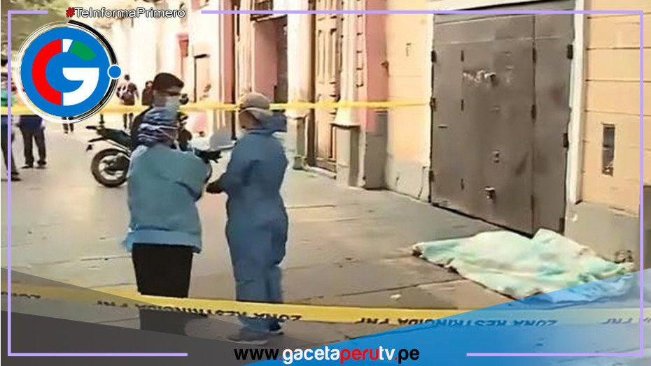 Cercado de Lima: Muere mujer tras haber sido apuñalada