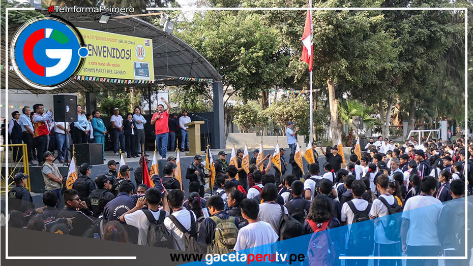 Alcalde de Comas y comunidad educativa lanzan campaña contra el Bullying en el distrito