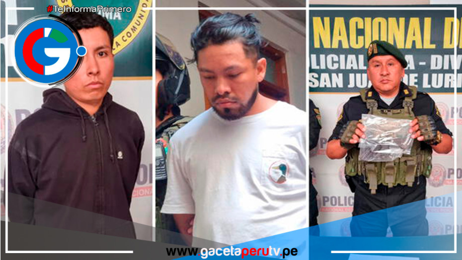 SJL: Arrestan a delincuentes que asaltaban buses de transporte 
