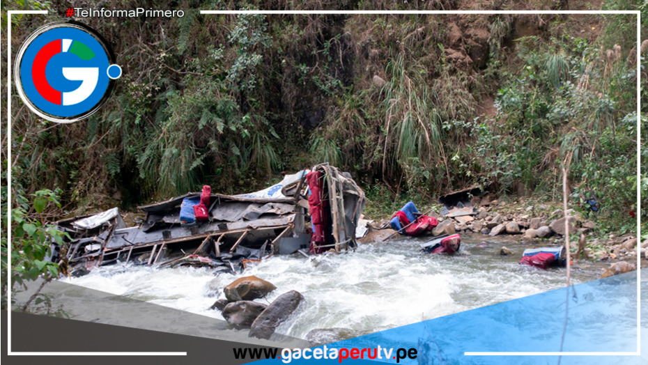 Cajamarca: Accidente de bus deja 27 muertos y 15 heridos tras caída en abismo
