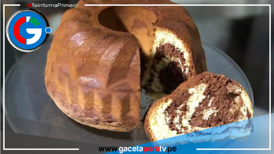 Queque marmoleado: Aprende a preparar este delicioso postre