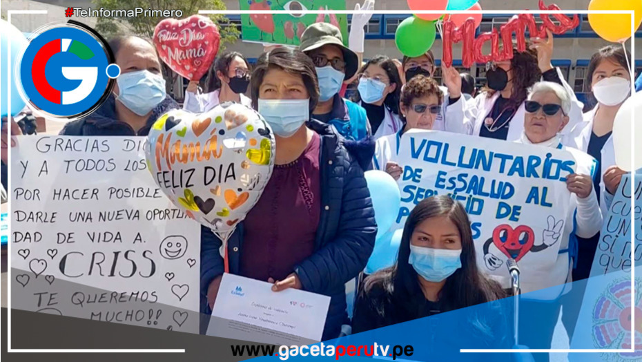 Huancayo: una madre salvó la vida de su hija al donarle un riñón