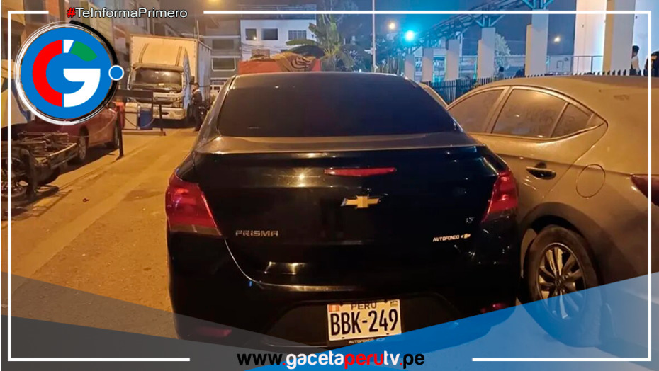 Mujer fue retenida en el vehículo de presunto falso colectivero en Santa Anita