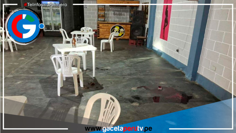 Asesinaron a balazos a un hombre en un restobar de La Libertad