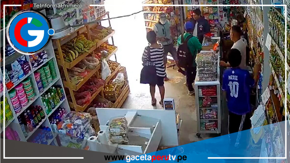 Delincuente roba 700 soles en bodega de San Juan de Lurigancho en menos de un minuto