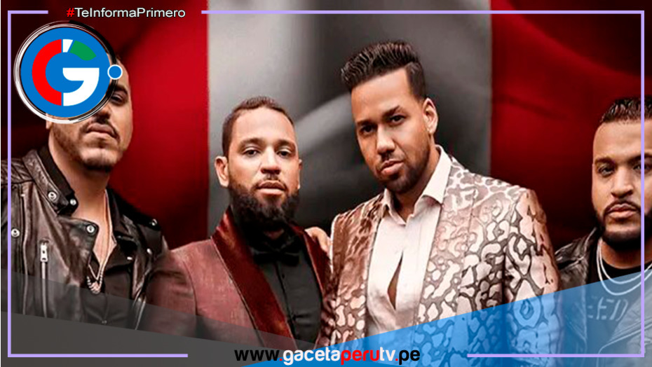 Aventura con Romeo Santos confirman fecha y lugar de su concierto en Perú para el 2024