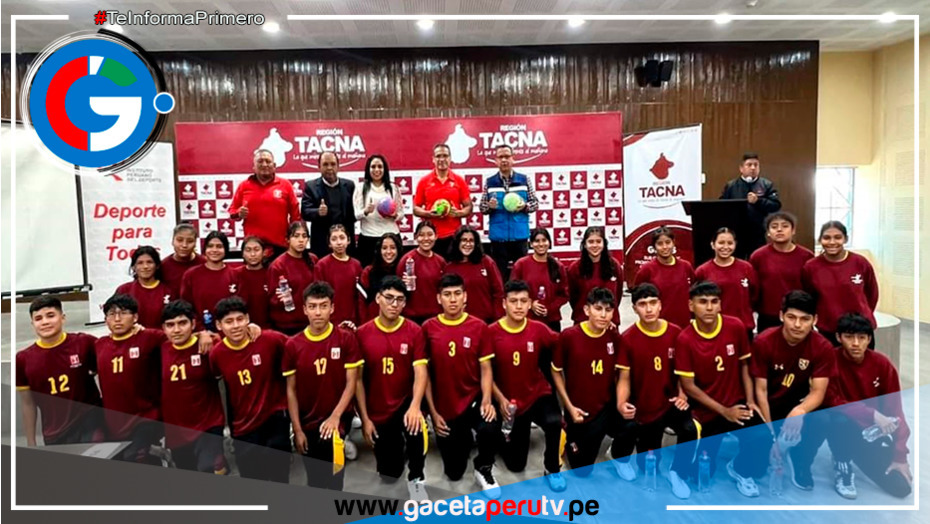197 deportistas escolares participarán en Campeonato Nacional de Balonmano en Tacna