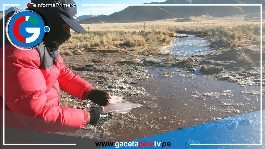 Descenso de la temperatura afectará a 57 provincias de 12 regiones 