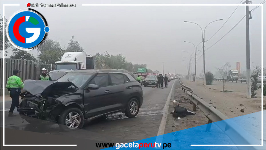 Motociclista muere tras ser impactado por una camioneta
